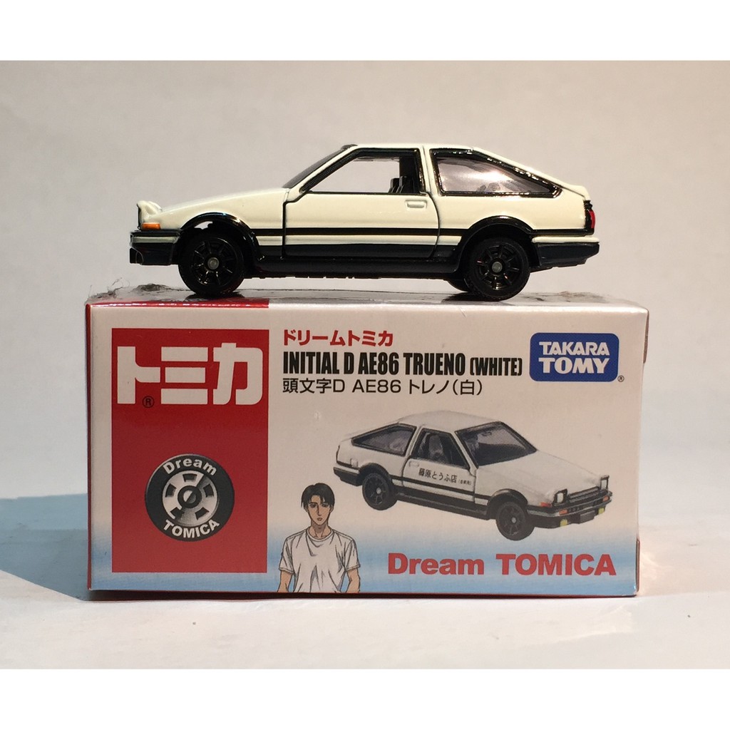 Tomica Dream Series Initial D Ae86 Trueno White Shopee Malaysia