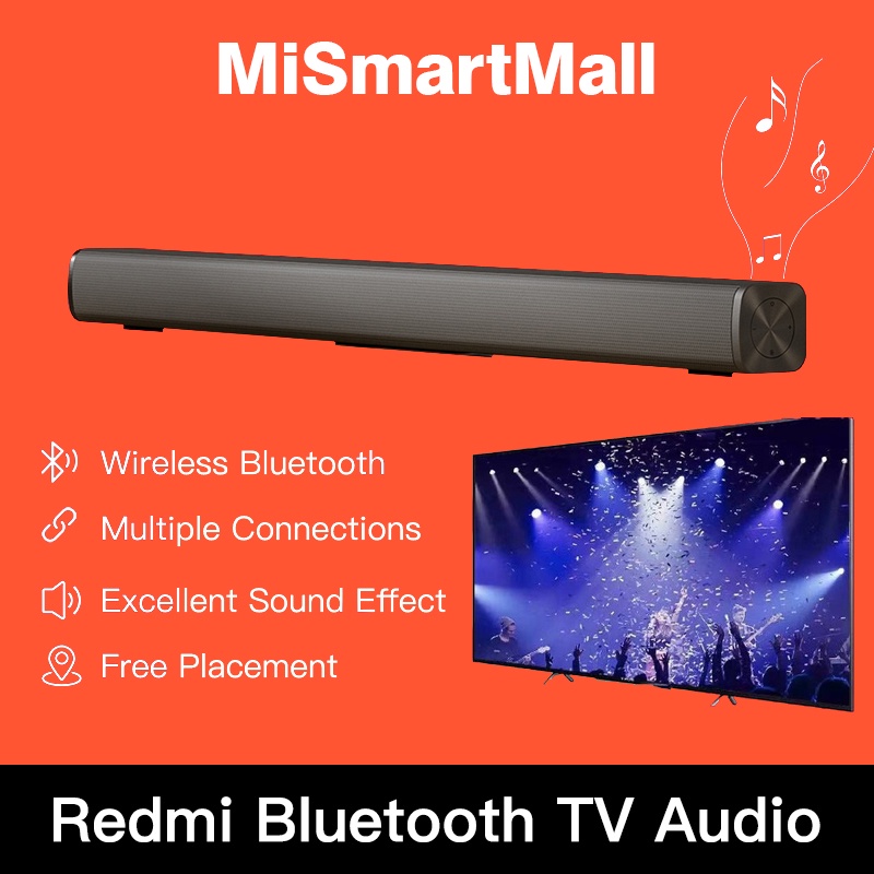 Redmi TV Speaker HD Soundbar Quality 30W Bluetooth 5.0 Smart TV Sound Bar Audio Wired Home Surround Stereo