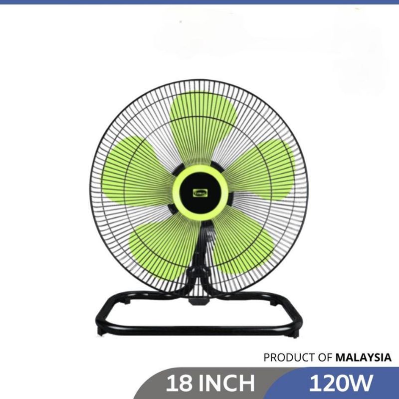 Vtex 18" Floor Fan 18 inch 4 Speed 5 Blade Kipas Meja industry Floor