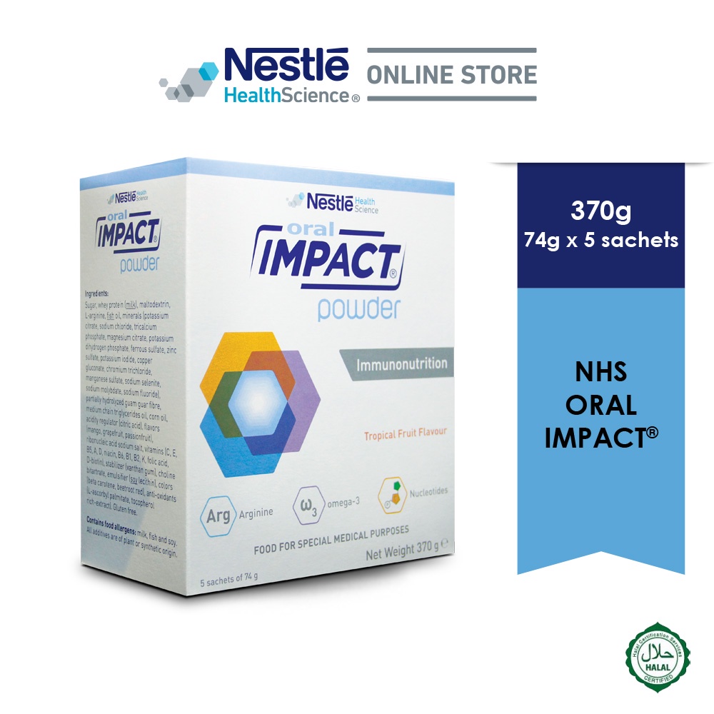 IMPACT ORAL Tropical (5x74g) [Exp Date : Jun'23] | Shopee Malaysia