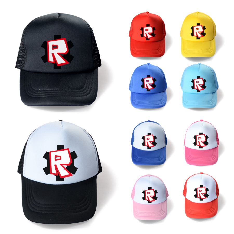 Roblox Teens Hats For Girls And Boy Sunhat Children Baseball Cap Flat Caps Cup Shopee Malaysia - black veil roblox hat