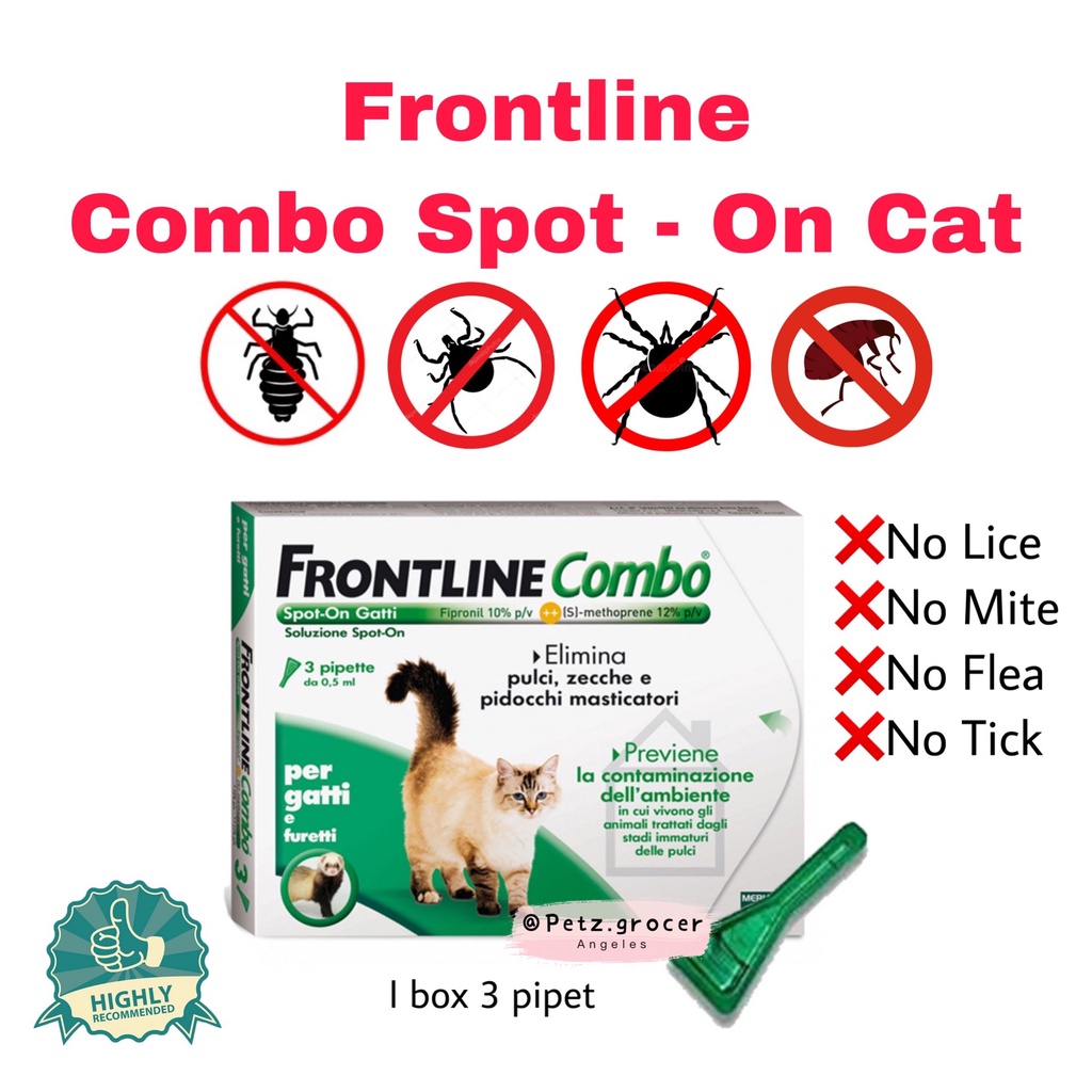Frontline Cat Combo Spot On - Prices and Promotions - Nov 2021 