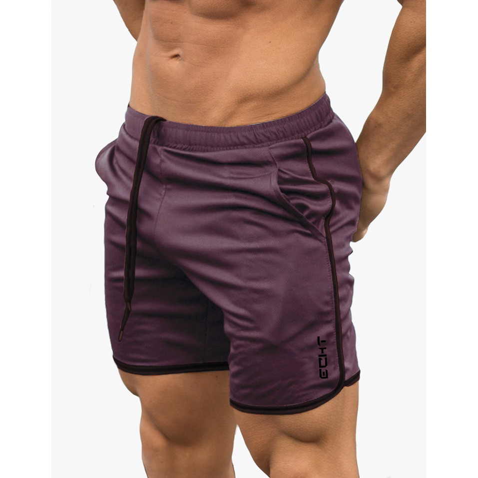 REDUCTION MYR 0.01 ] M-2XL Men Fitness Sport Shorts Pants Seluar Sportwear  Fitness Short Mesh Dry Plus Size Shorts Pants • Discount in 2/2024