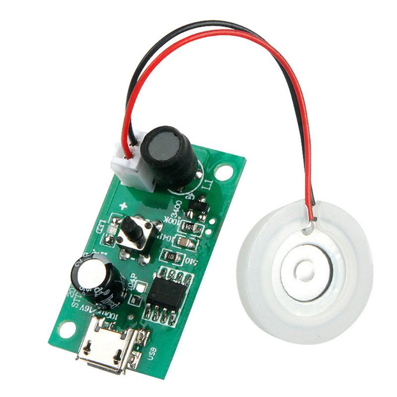 LIDU Mini Air Humidifier Mist Maker USB Atomizer Atomization Piece and .