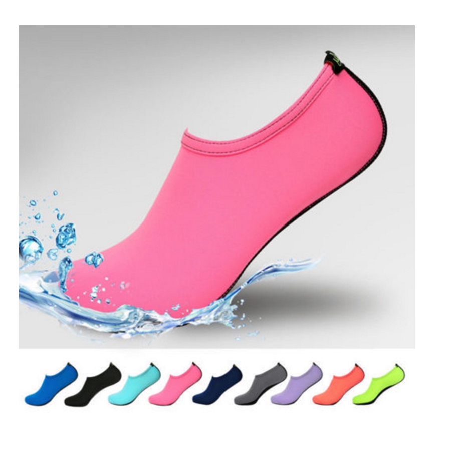Benlet Women Men Snorkeling Socks Anti-Slip Diving Swimming Water Socks Beach Shoes Swim Fins 