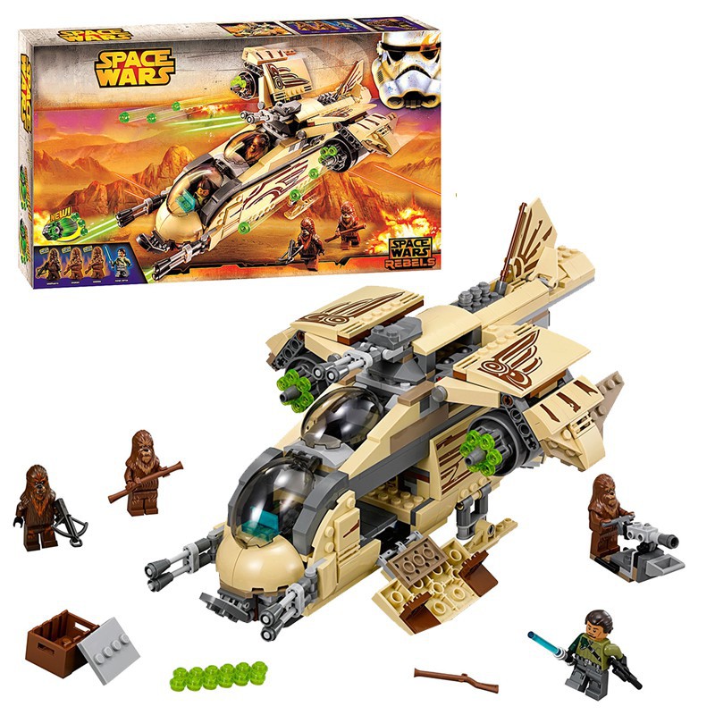 lego star wars wookiee gunship