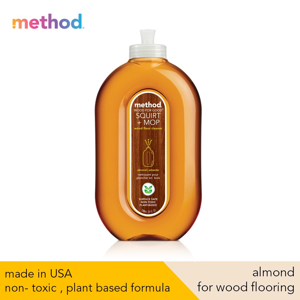 Method Squirt Mop Floor Cleaner For Wood Flooring 739ml