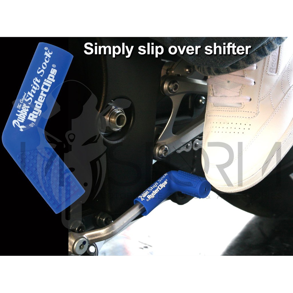 motorcycle rubber shifter sock