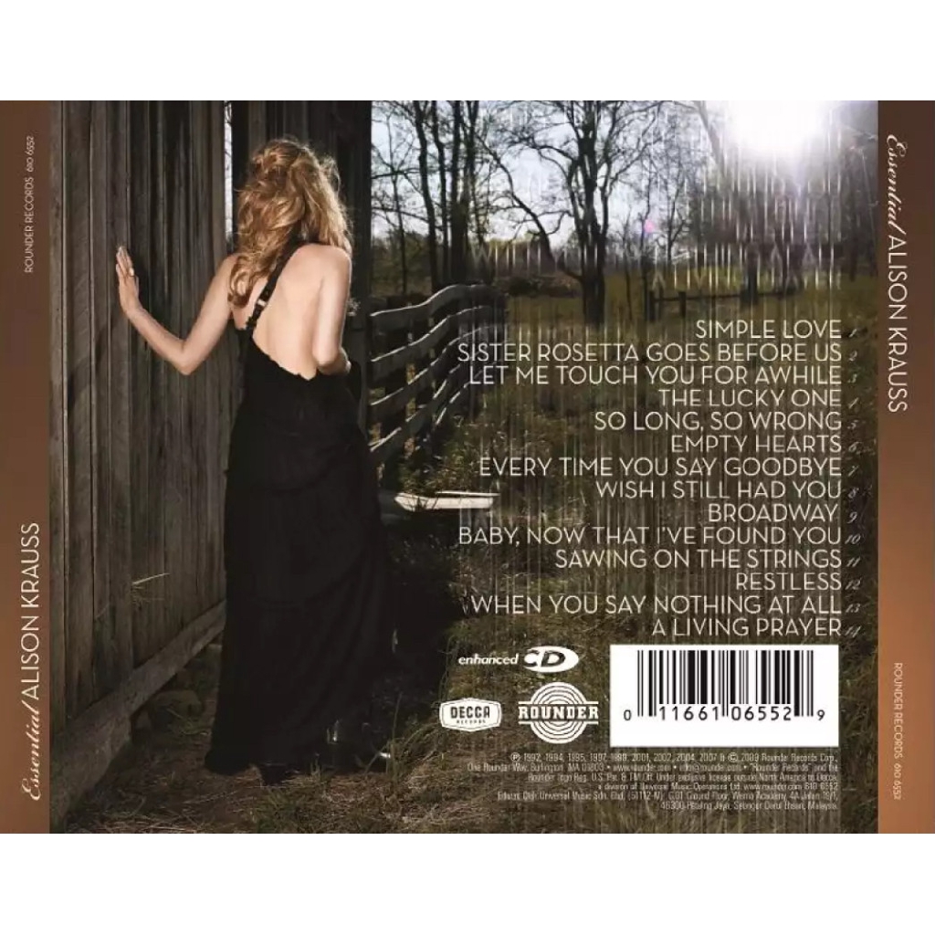 Alison Krauss Essential The Best of CD | Shopee Malaysia