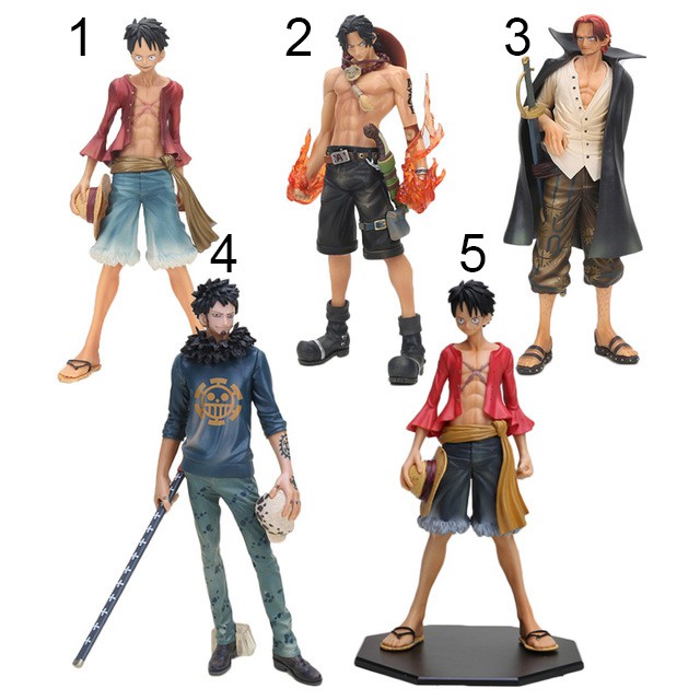 One Piece Luffy Shanks Trafalgar Law Ace Master Stars Piece Msp Figure Toys Shopee Malaysia