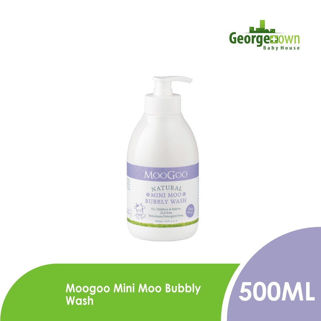 moogoo mini moo bubbly wash