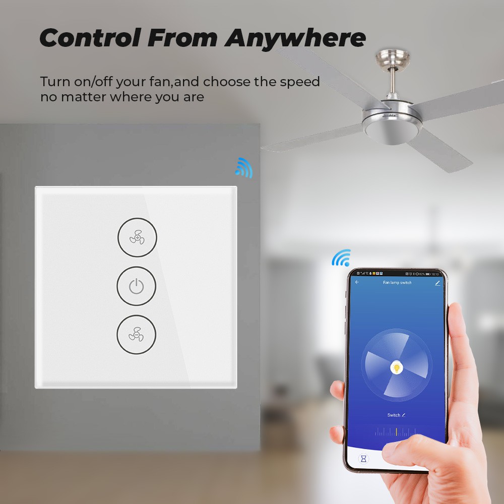 Smatrul Smart Wifi Fan Light Switch