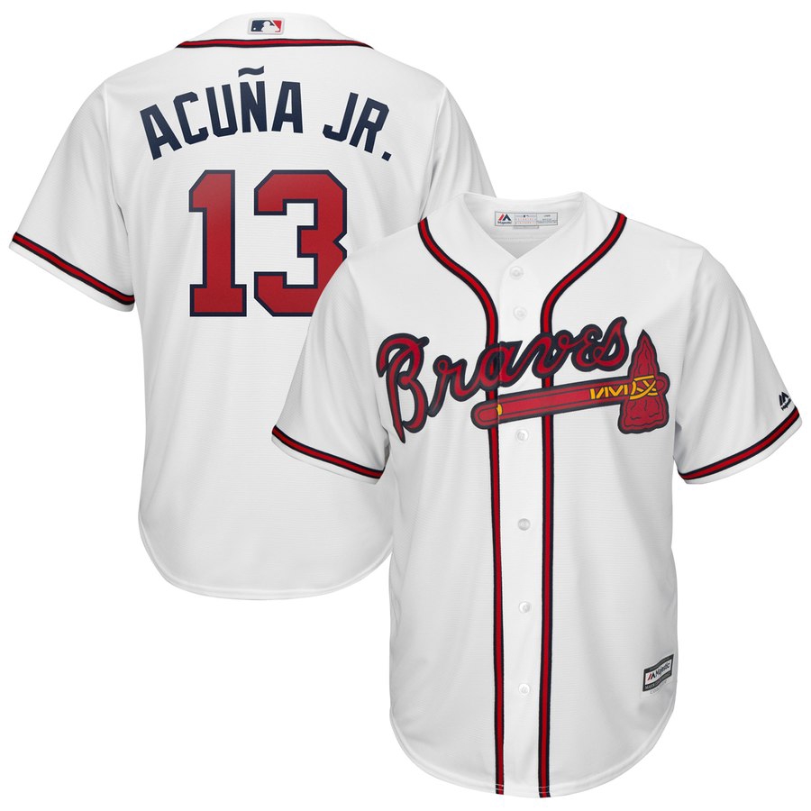 atlanta braves baseball jersey