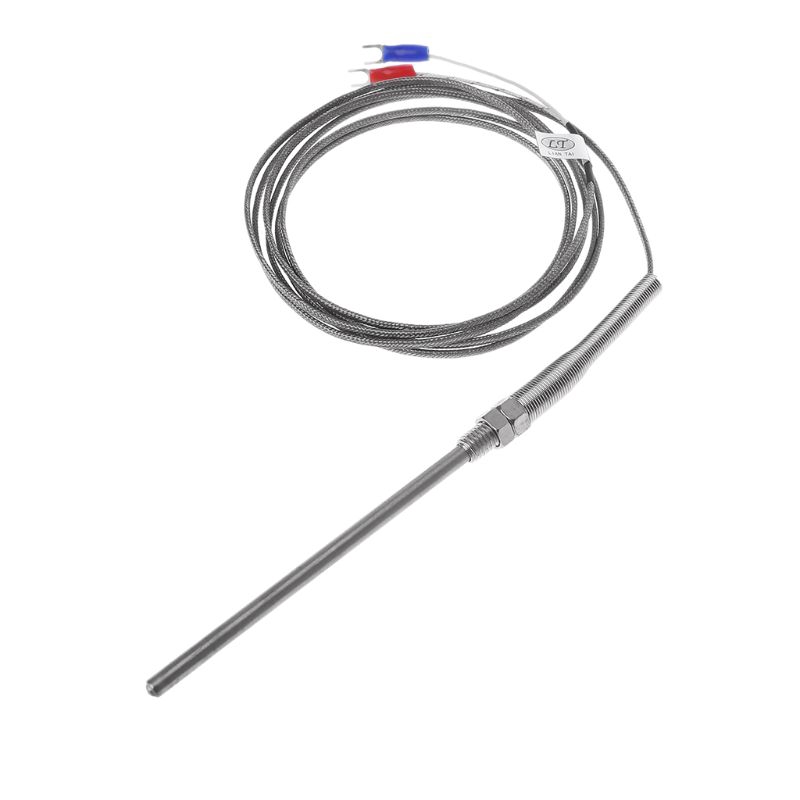 1PC K type temperature sensor thermocouple probe cable wire 0.5/4m ATAU 