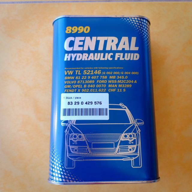 MANNOL CHF 11S HYDRAULIC FLUID | Shopee Malaysia