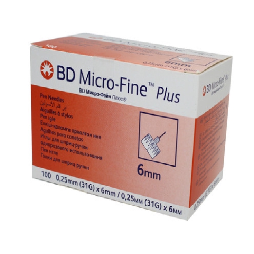 Imported Bd Micro Fine Plus Pen Needles 4mm 6mm 100 S Exp Date 05 2024 Shopee Malaysia