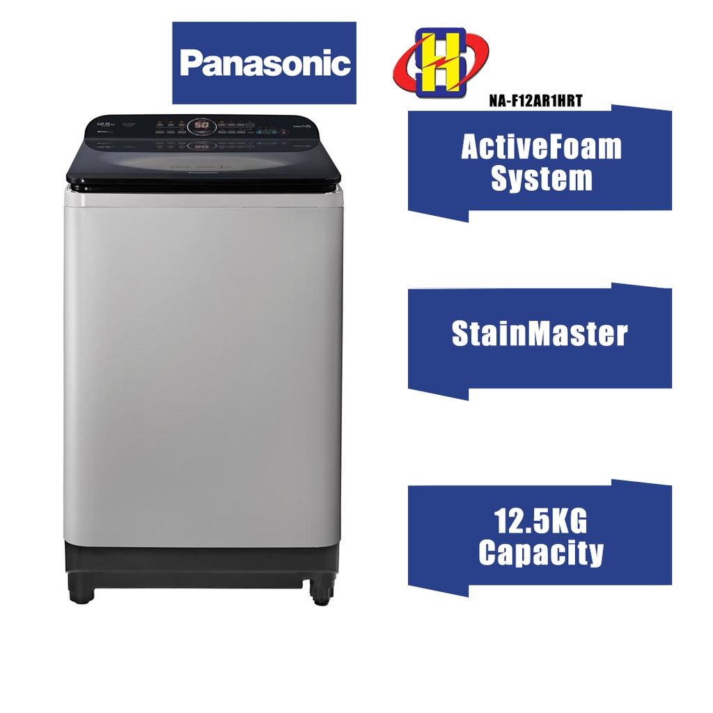 Panasonic Washing Machine (12.5KG) SAZANAMI Drum StainMaster Fully Auto