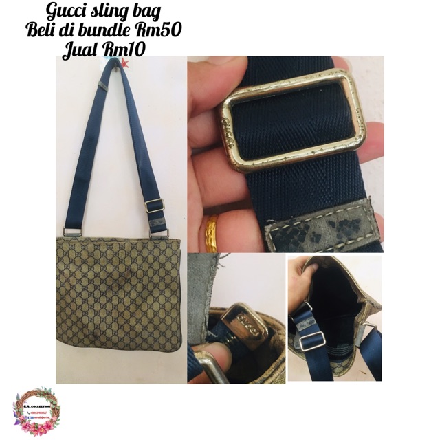 gucci sling bag harga