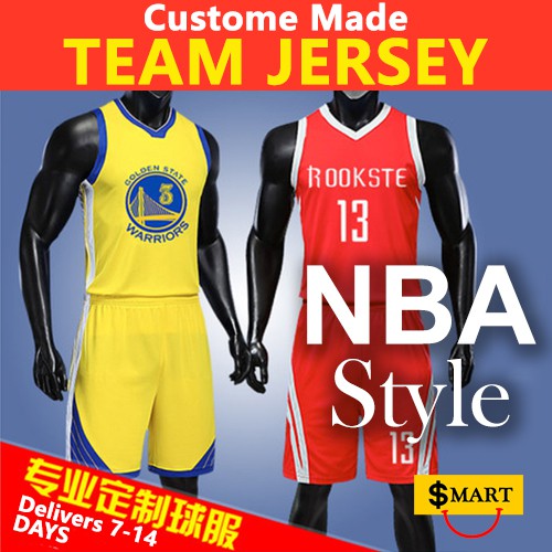 custom nba style jerseys