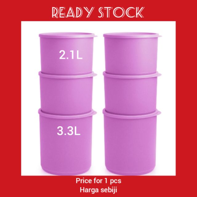 READY STOCK TUPPERWARE SUMMER FRESH PRICE FOR 1PCS