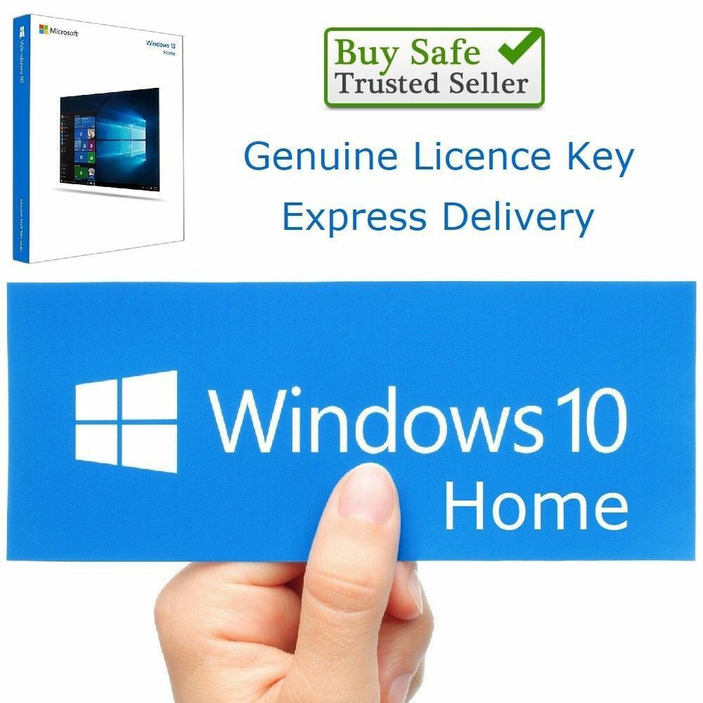 Windows 10 Home 32/64bit Genuine Key Product Code / Win 10 ...