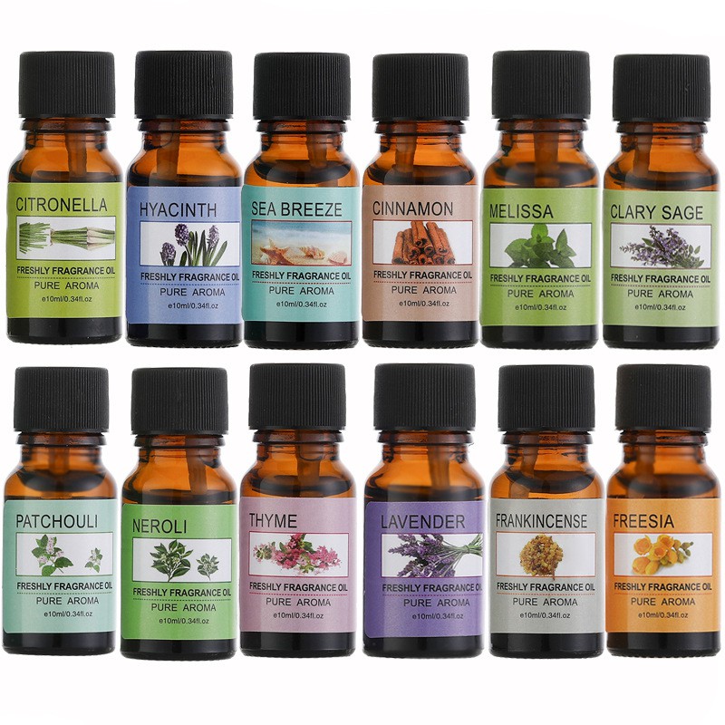 Water Soluble Natural Aroma Essential Oil Aromatherapy 10ML for Air ...