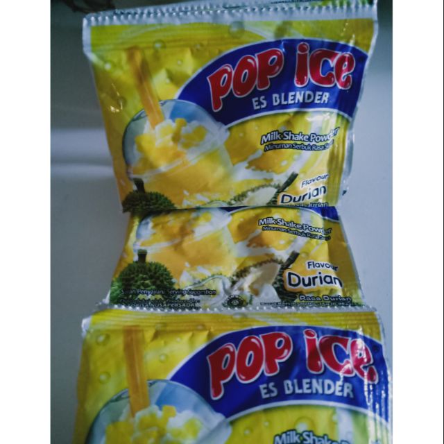 Pop ice blended durian lychee guava | Shopee Malaysia