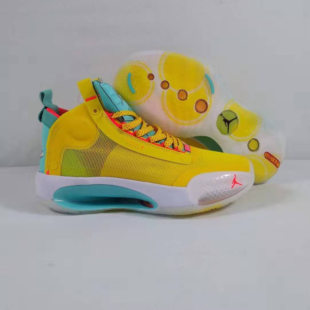 jordan yellow shoes