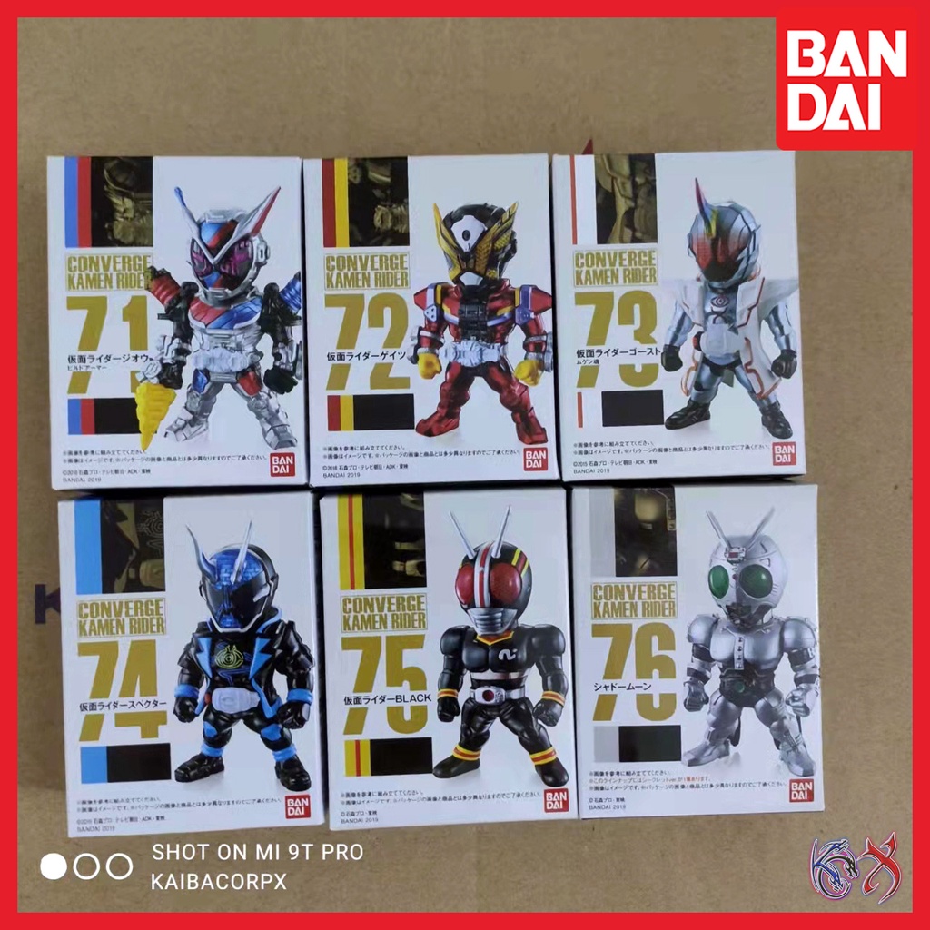 (READY STOCK) Converge Kamen Rider Vol.13 Geiz / Ghost Mugen / Specter / Black / Shadowmoon