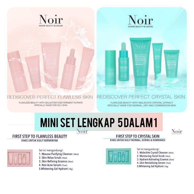 noir skincare set