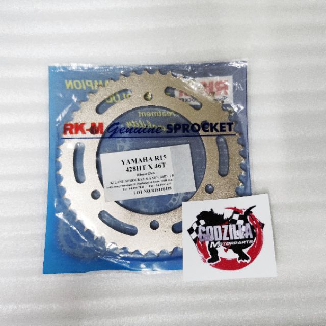 r15 v3 chain sprocket price