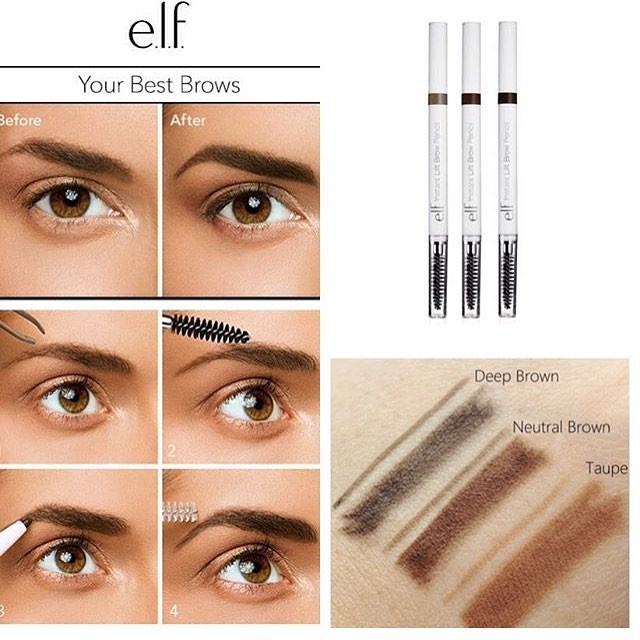 deep brown eyebrow pencil