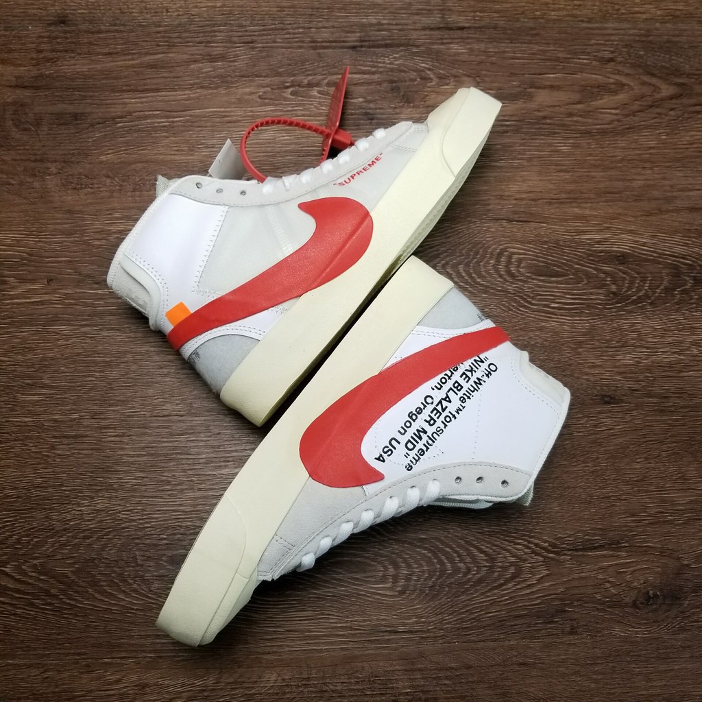 nike blazer off white supreme