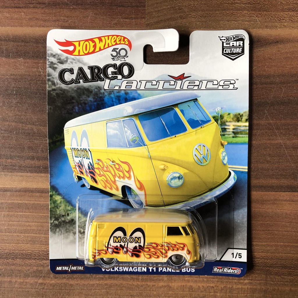 Hot Wheels Volkswagen T1 Panel Bus Cargo Carriers Car Culture Shopee Malaysia 