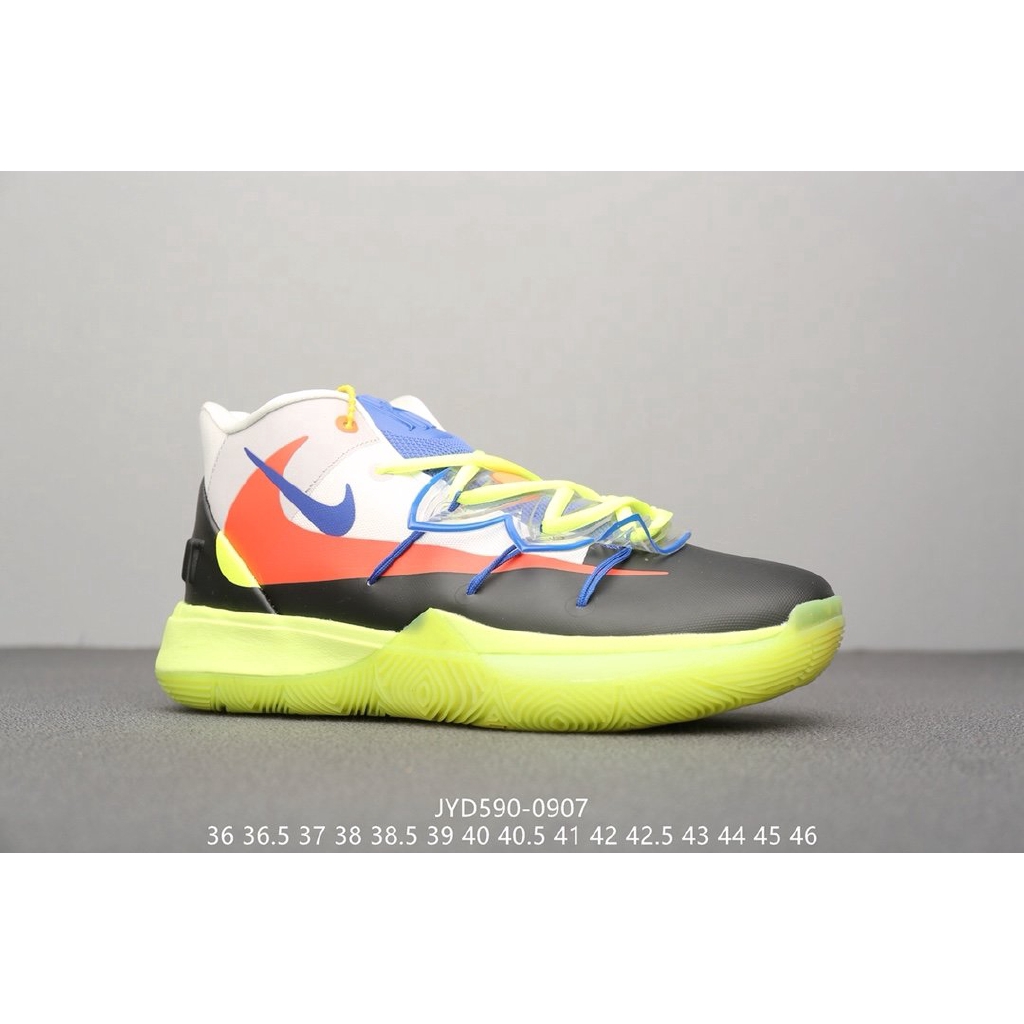 Nike Kyrie 5 Black Red Volt Pink Basketball Shoes Shopee