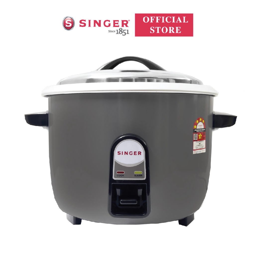 Singer RC36B 3.6L Rice Cooker Shopee Malaysia