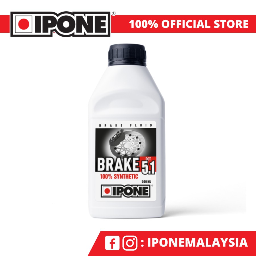 IPONE Brake Dot 5.1 100% Synthetic Brake & Clutch Fluid