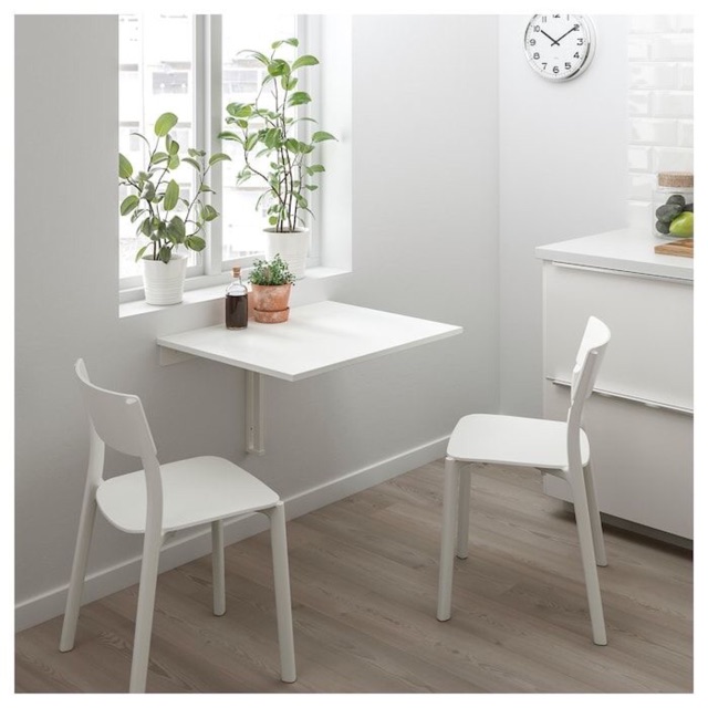  IKEA  NORBERG Modern Foldable Wall Table Meja  Lipat Dinding  