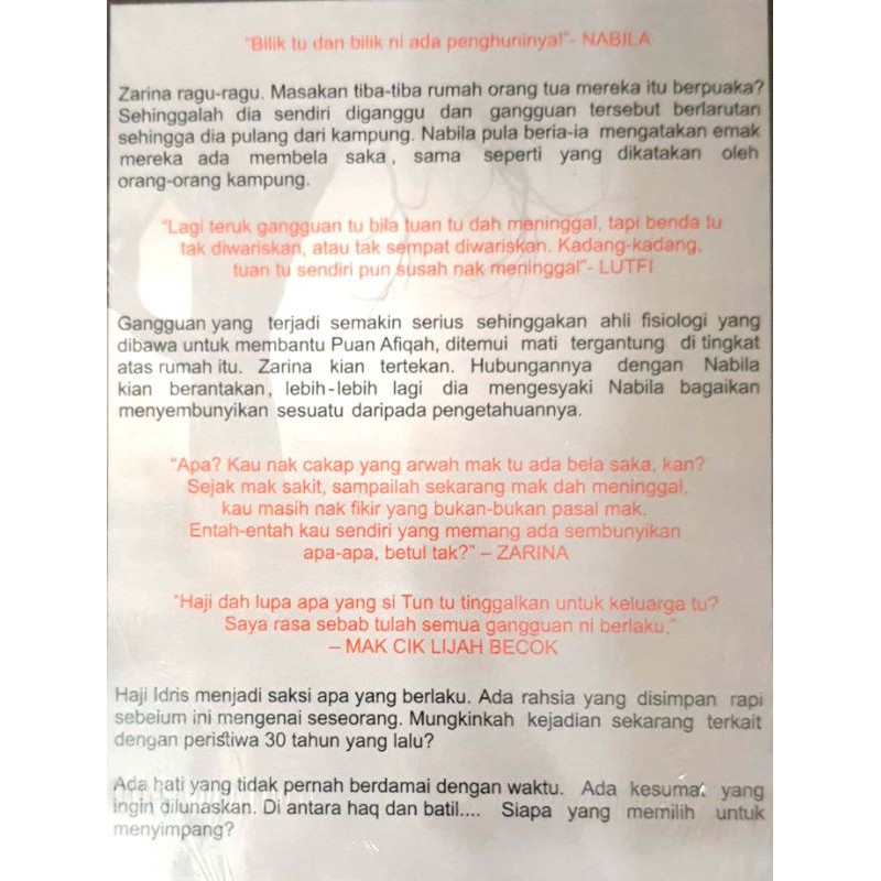 Novel Fasiq Daisy Zahra Shopee Malaysia