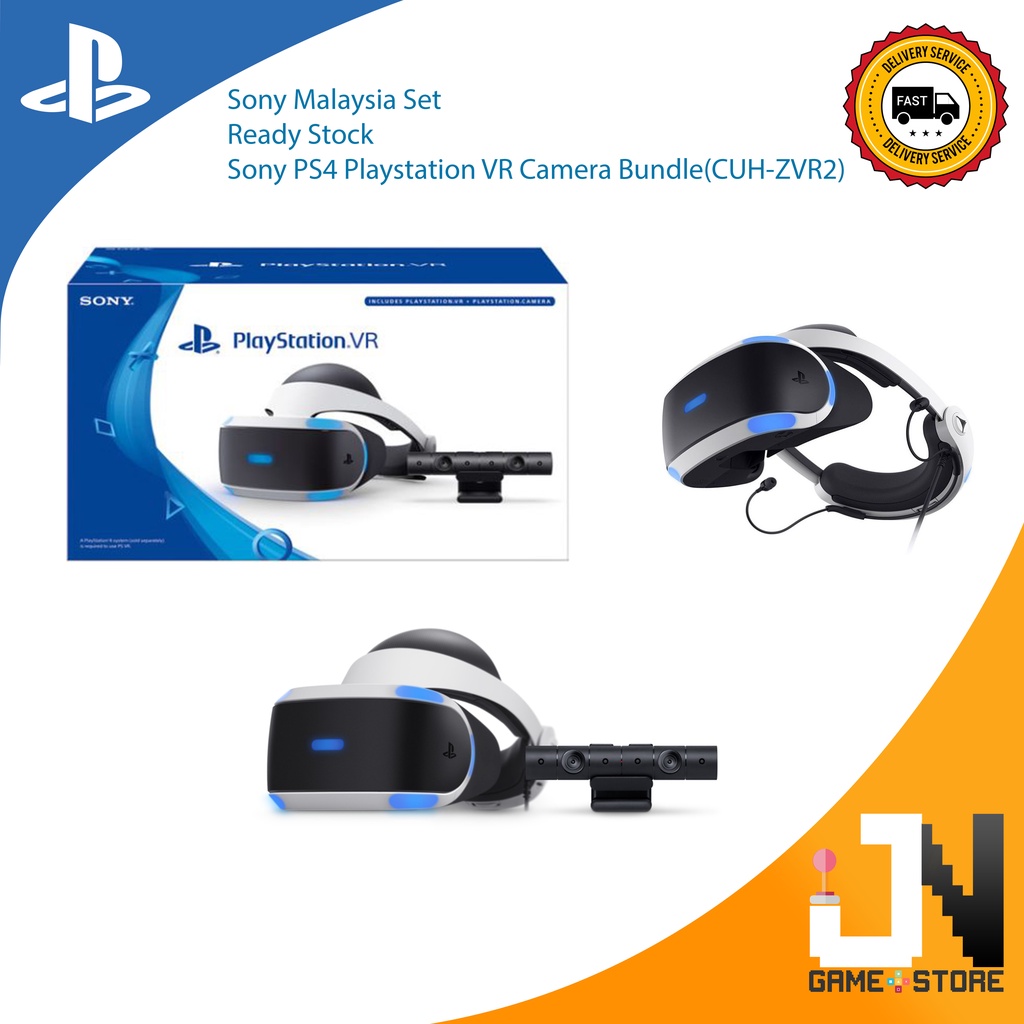 Sony Ps4 Playstation Vr Camera Bundle Cuh Zvr2 Warranty Sony Malaysia New Shopee Malaysia