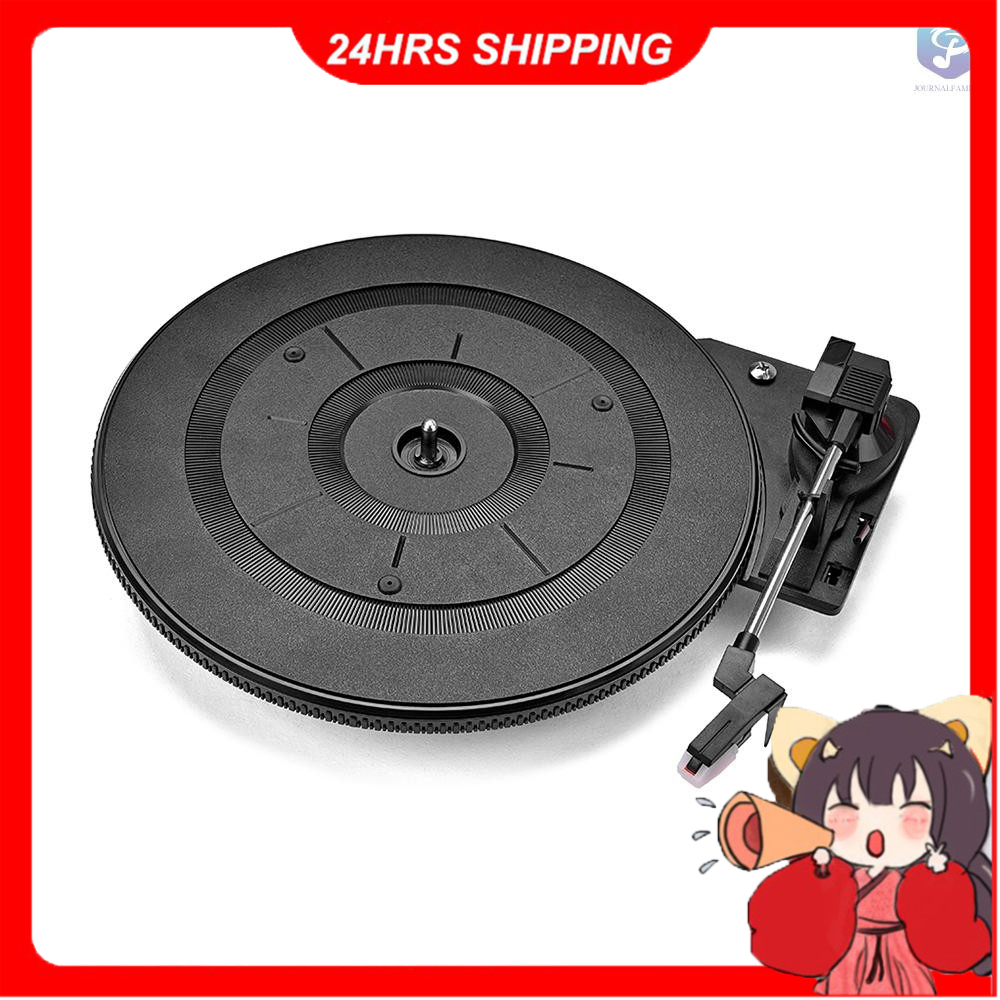 ♪♪J&F❤Vintage Vinyl LP Record Player Turntable 28cm 3 Speed(33/45/78 RMP) with Stylus Phonograph Accessories Parts