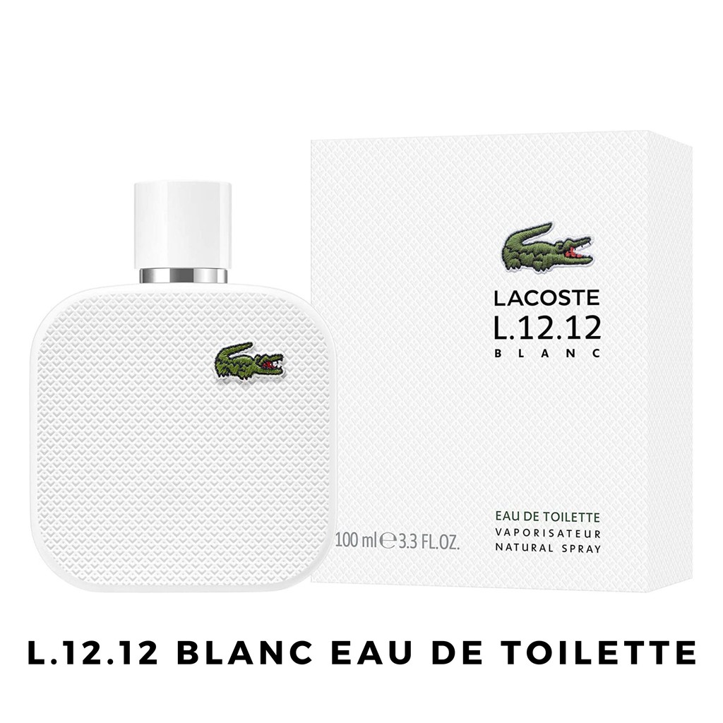 Lacoste L.12.12 Blanc EDP/ [Original Perfume for Him] | Shopee Malaysia