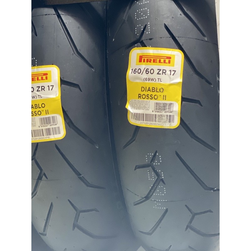 Pirelli Diablo Rosso 2 160 60 17 Stock 22 Shopee Malaysia