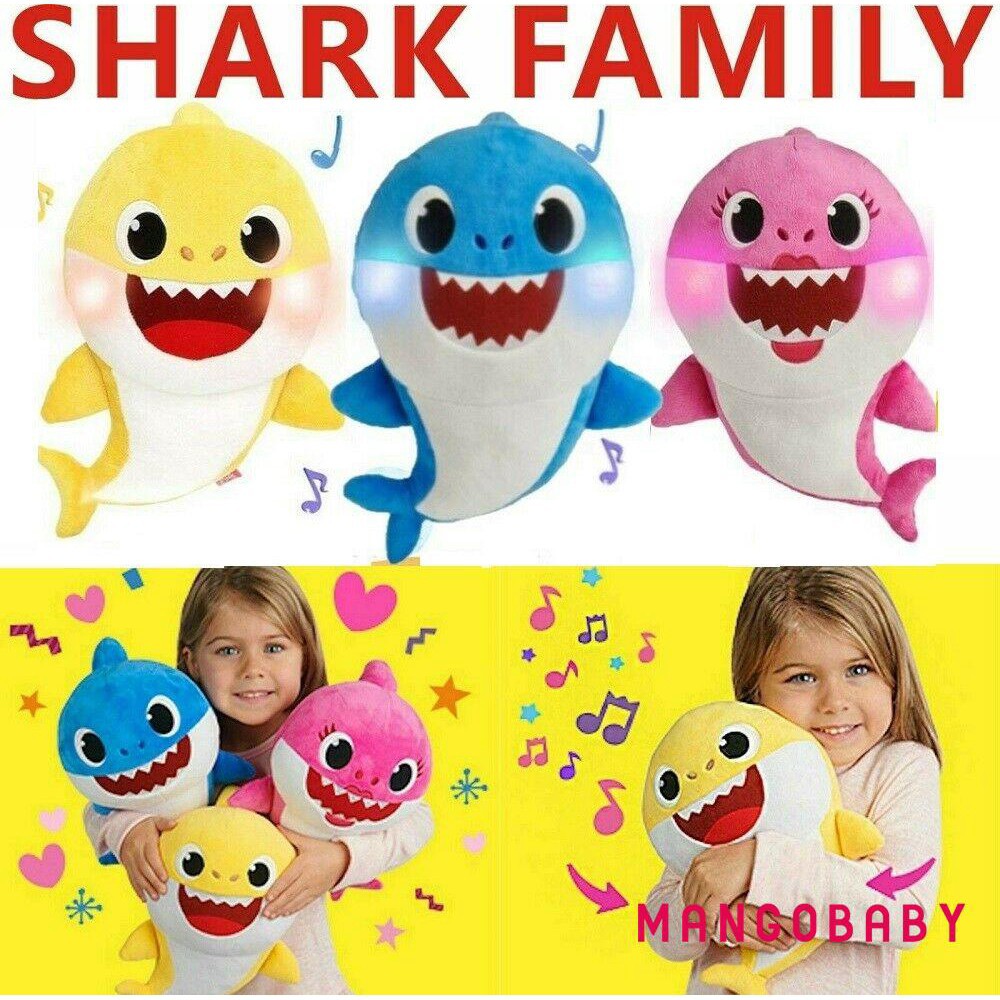 baby shark singing plush english