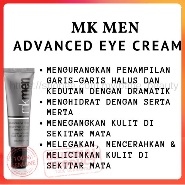 MK Men Eye Cream Original Shopee Malaysia