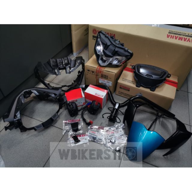  Head  Lamp kepala  set Y15ZR V2 Wiring Switch Malaysia 