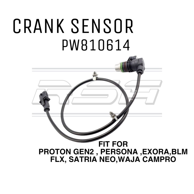 Pw810614 Proton Gen2 Blm Flx Exora Satria neo Waja Campro Crank Sensor