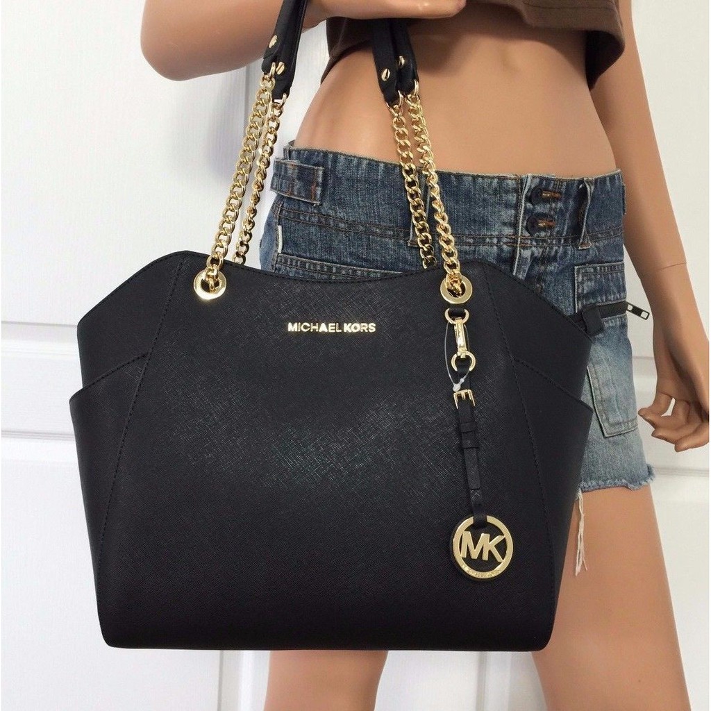 michael kors chain tote bag