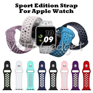 [Malaysia Stock] Apple Watch Strap Series Sport Edition 38-40-41mm / 42-44-45mm For Series 7/ 6/ SE/ 5/ 4/ 3/ 2/ 1