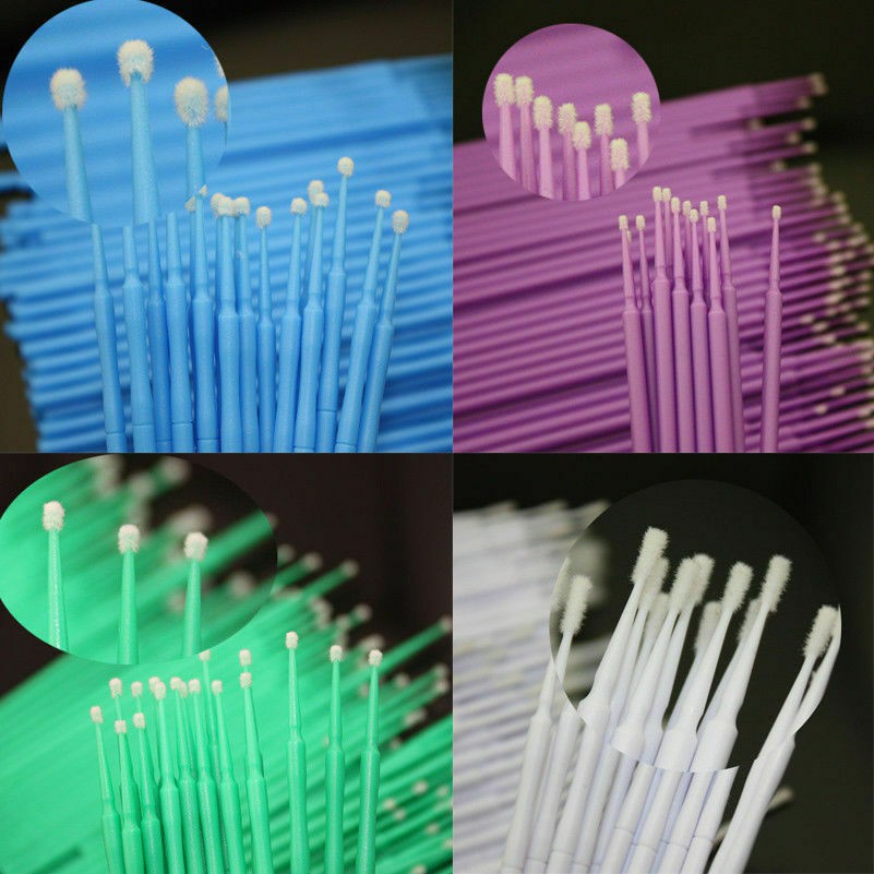 100 Pcs Dental Disposable Applicator Micro Brush Tips Handle 1.5/2.0/2.5mm Shopee Malaysia